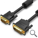 CONVERSOR DVI-D/M A VGA/M 1 M NEGRO VENTION