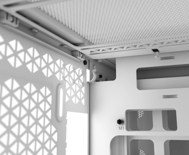 CAJA SEMITORRE ATX 2500D AIRFLOW TG WHITE CORSAIR