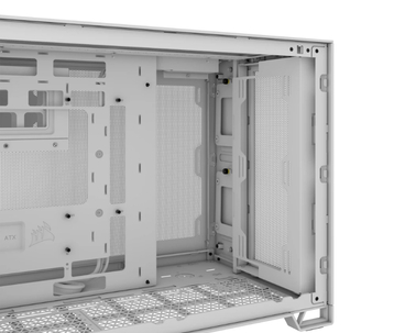 CAJA SEMITORRE ATX 2500D AIRFLOW TG WHITE CORSAIR