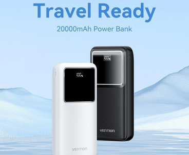 POWER BANK 20000mAh 22.5W BLANCO VENTION