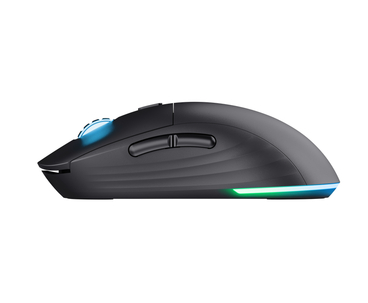 RATON GAMING WIRELESS GXT927 REDEX+ NEGRO RGB TRUST