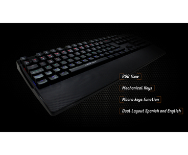 KEEPOUT GAMING RGB MECHANICAL KEYBOARD F115