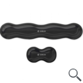 KIT ALFOMBRILLA TECLADO + RATON WRIST REST NEGRO SUBBLIM