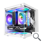 CAJA MINITORRE MICROATX MCCUBE BLANCO MARS GAMING