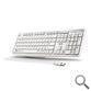 TECLADO HERITAGE BLANCO USB NGS