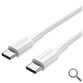 CABLE USB-C A USB-C 2.0 60W 0.5 M BLANCO VENTION
