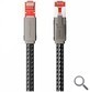 CABLE DE RED LATIGUILLO RJ45 GAMING CAT.8 SFTP AWG26 2 M GRIS VENTION