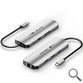 DOCKING STATION 8 PUERTOS USB-C HDMI 4K/3xUSB-A/USB-C PD/1xRJ45... GRIS VENTION