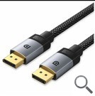 CABLE DISPLAYPORT 2.1 16K DP/M-DP/M 3 M NEGRO VENTION