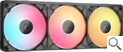 VENTILADOR AUXILIAR RX360 II ICUE LINK RGB 120MM BLACK TRIPLE FAN CORSAIR