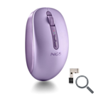 RATON NOTEBOOK OPTICO WIRELESS FOG DUAL MORADO NGS